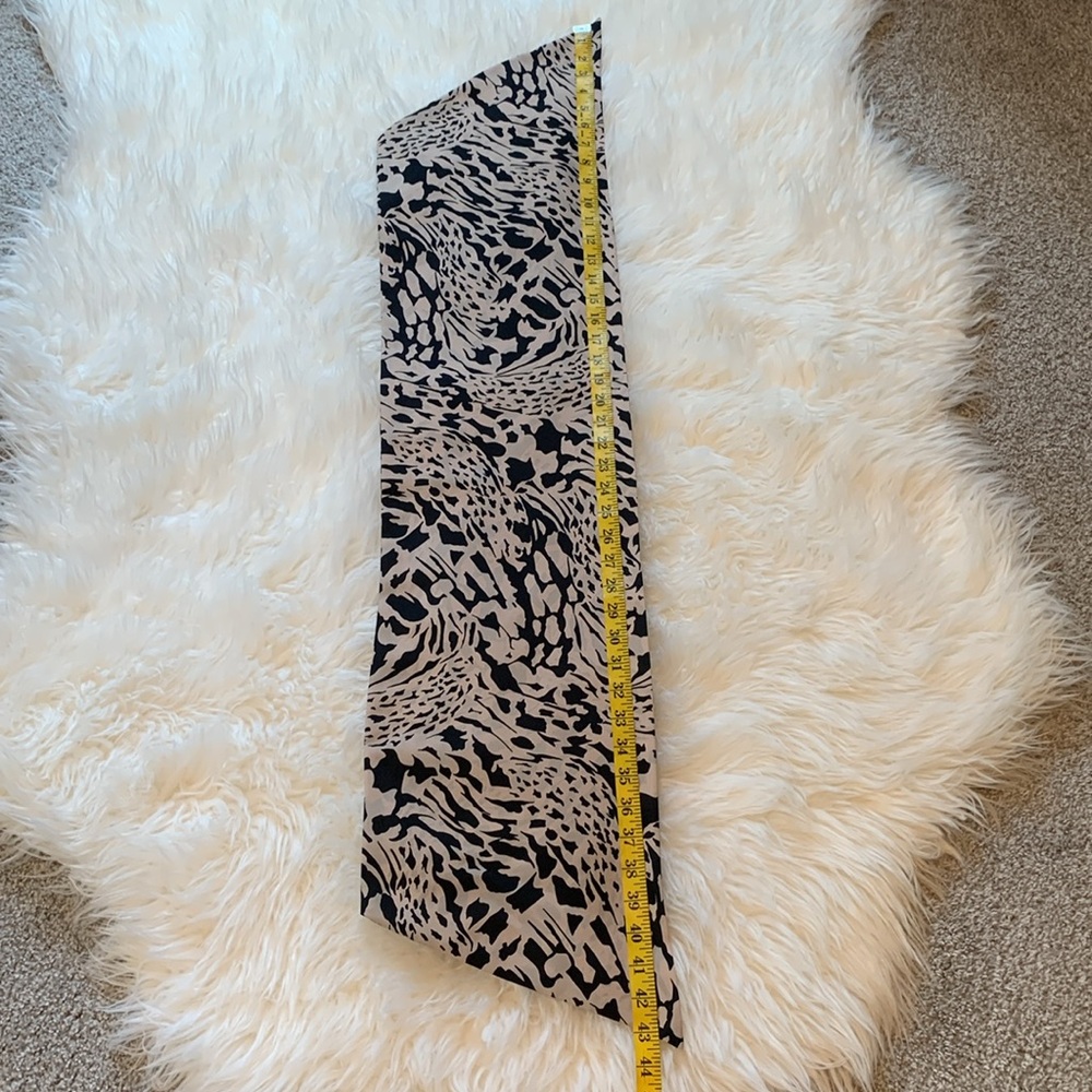 Handmade Leopard Print Scarf - Picture 11 of 16